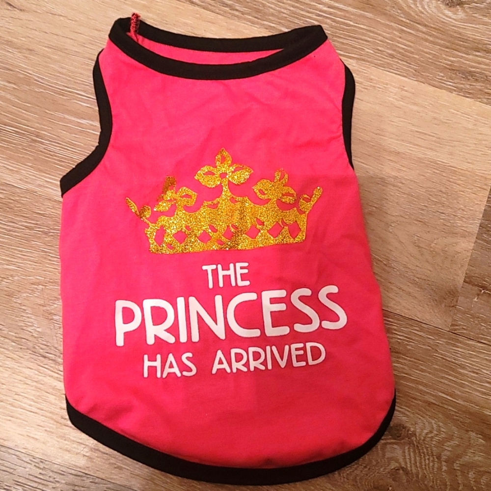 Medium The Princess has Arrived Dog Short